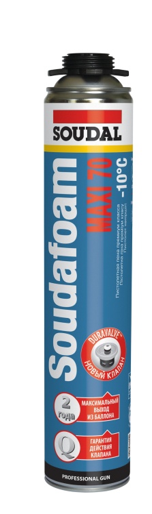 Soudafoam Пена Maxi пистолетная зима 12*870мл 70л