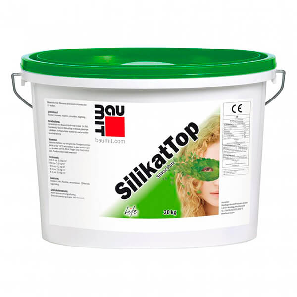 Декоративная штукатурка Baumit SilikatTop K 2, шуба, 25кг