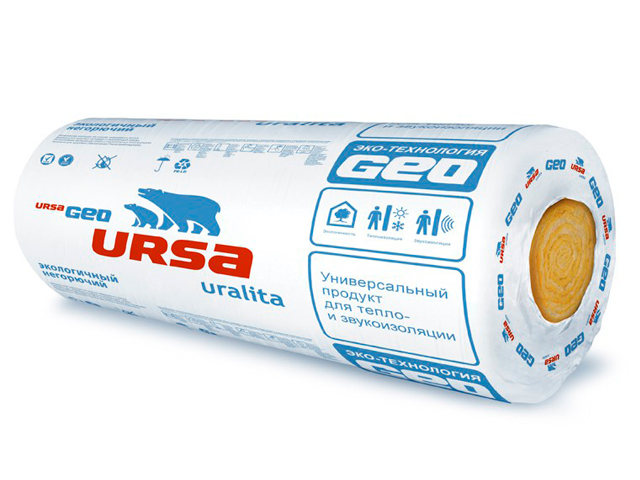 Утеплитель Ursa GEO 41 RN М-11 10000х1200х100