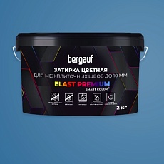 Bergauf Elast Premium затирка для межплиточных швов до 10 мм серая 2кг